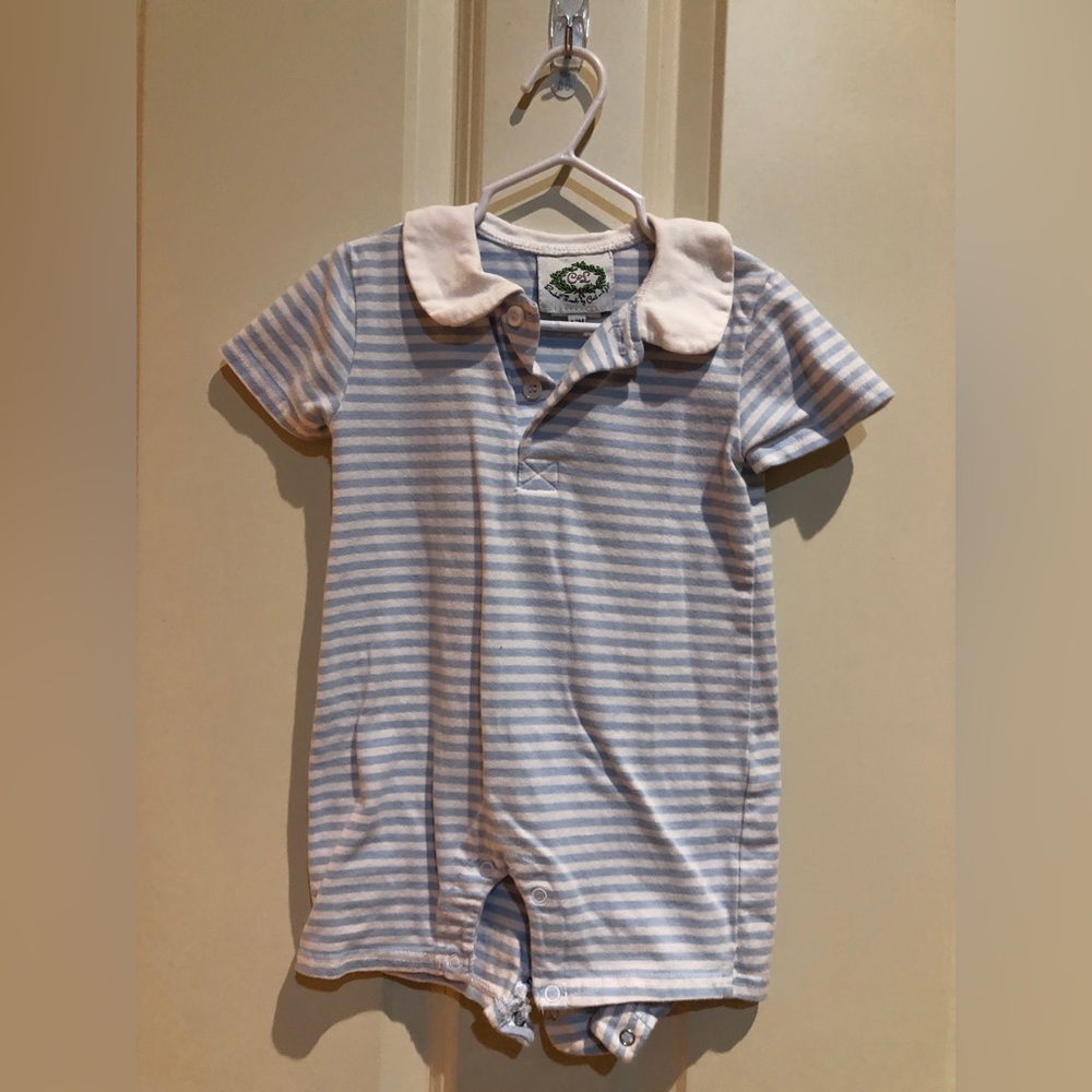 Cecil and Lou  stripe romper